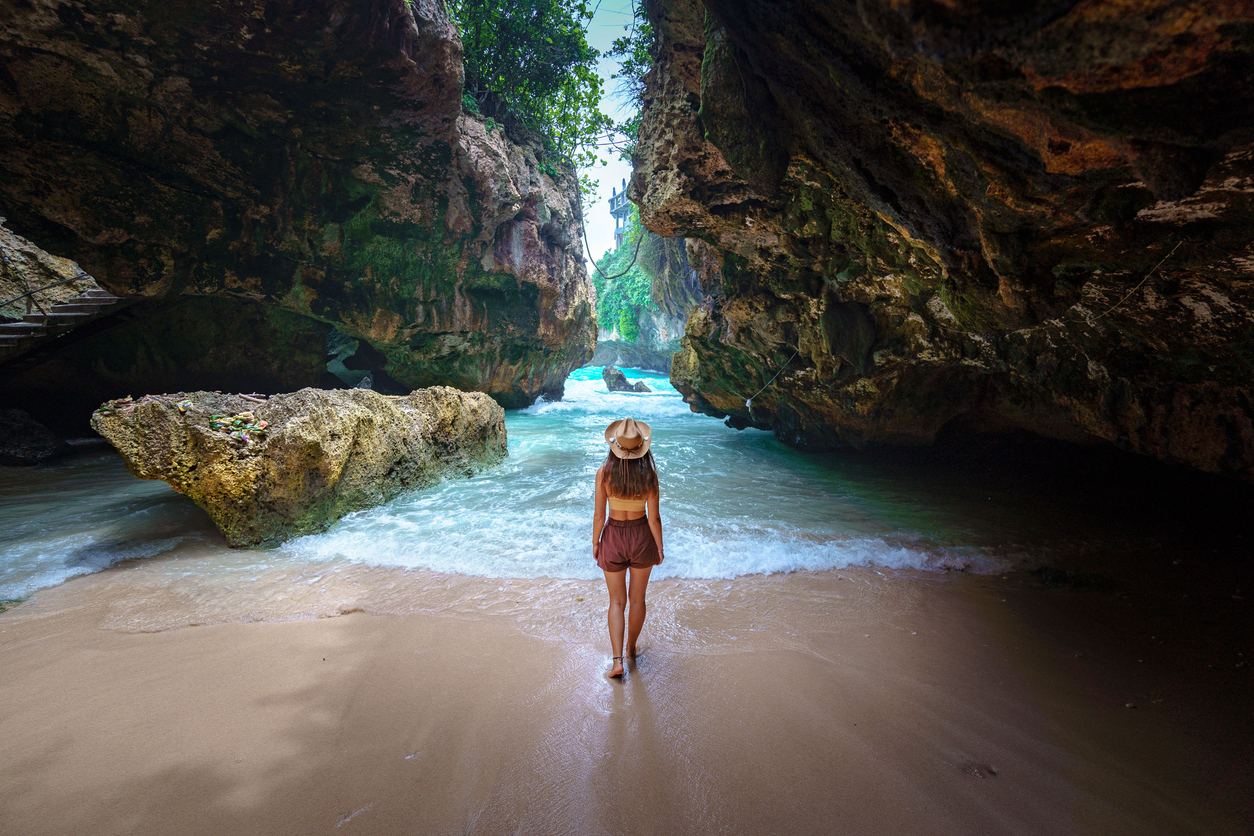 Voyageuse à Bali